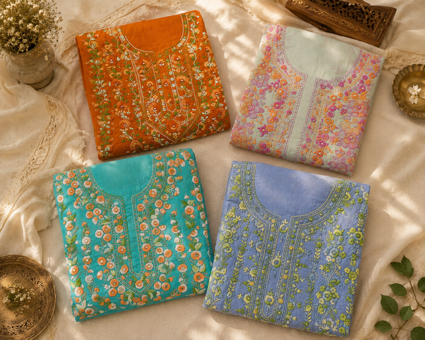 Unstitched Kurtas