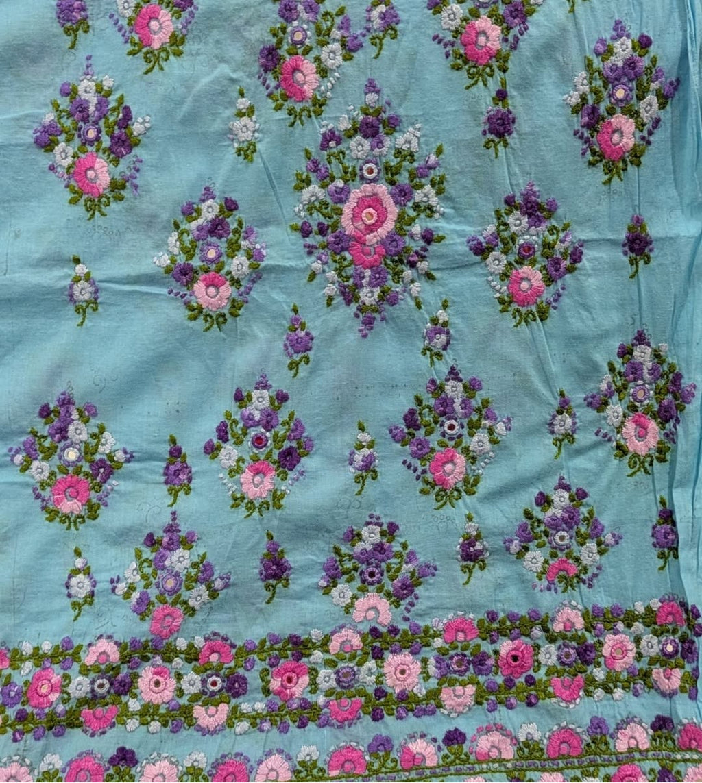 Bright Sky Blue Kurta
