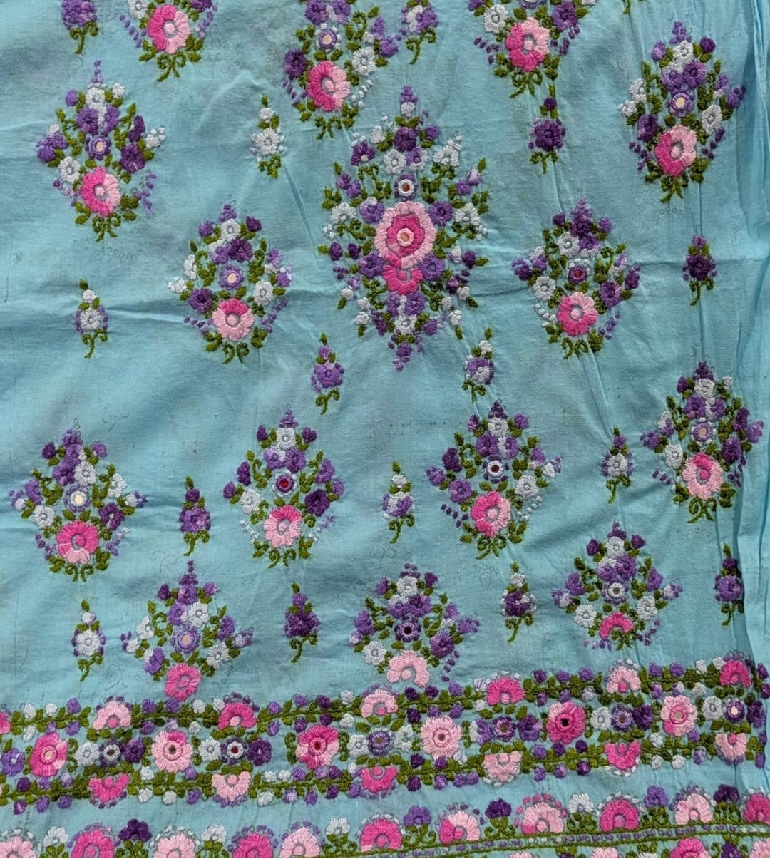 Bright Sky Blue Kurta