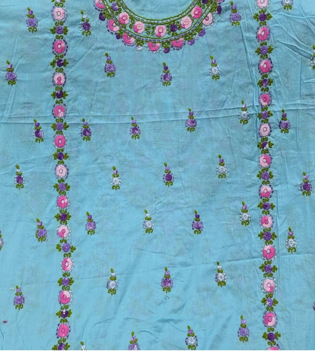 Bright Sky Blue Kurta