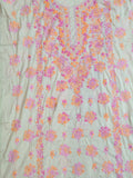 Aqua Green Kacha Tanka Kurta