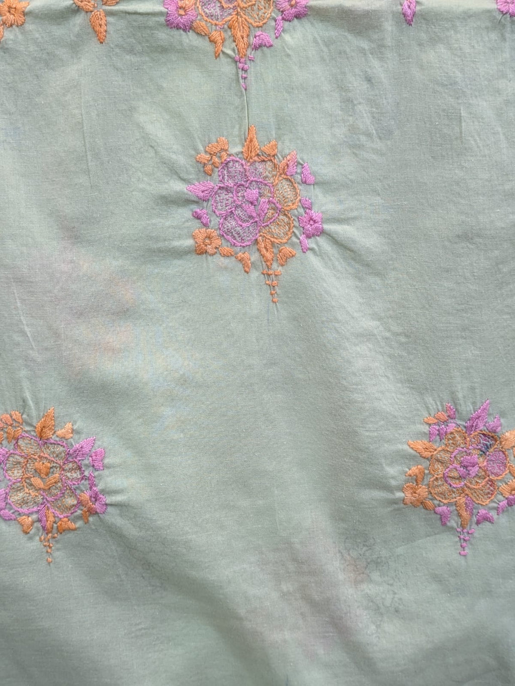 Aqua Green Kacha Tanka Kurta