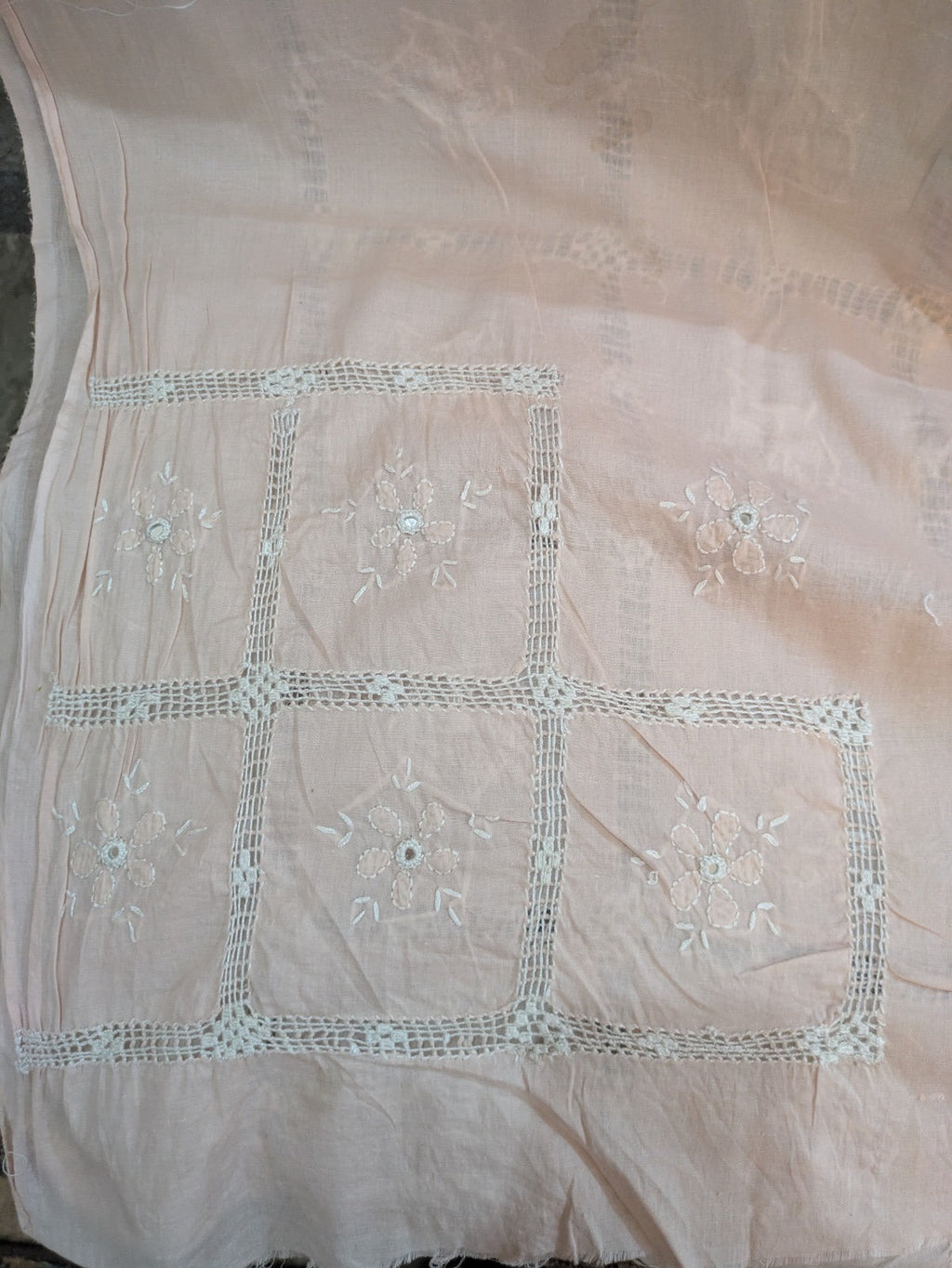 Powder Peach Tarkashi shirt
