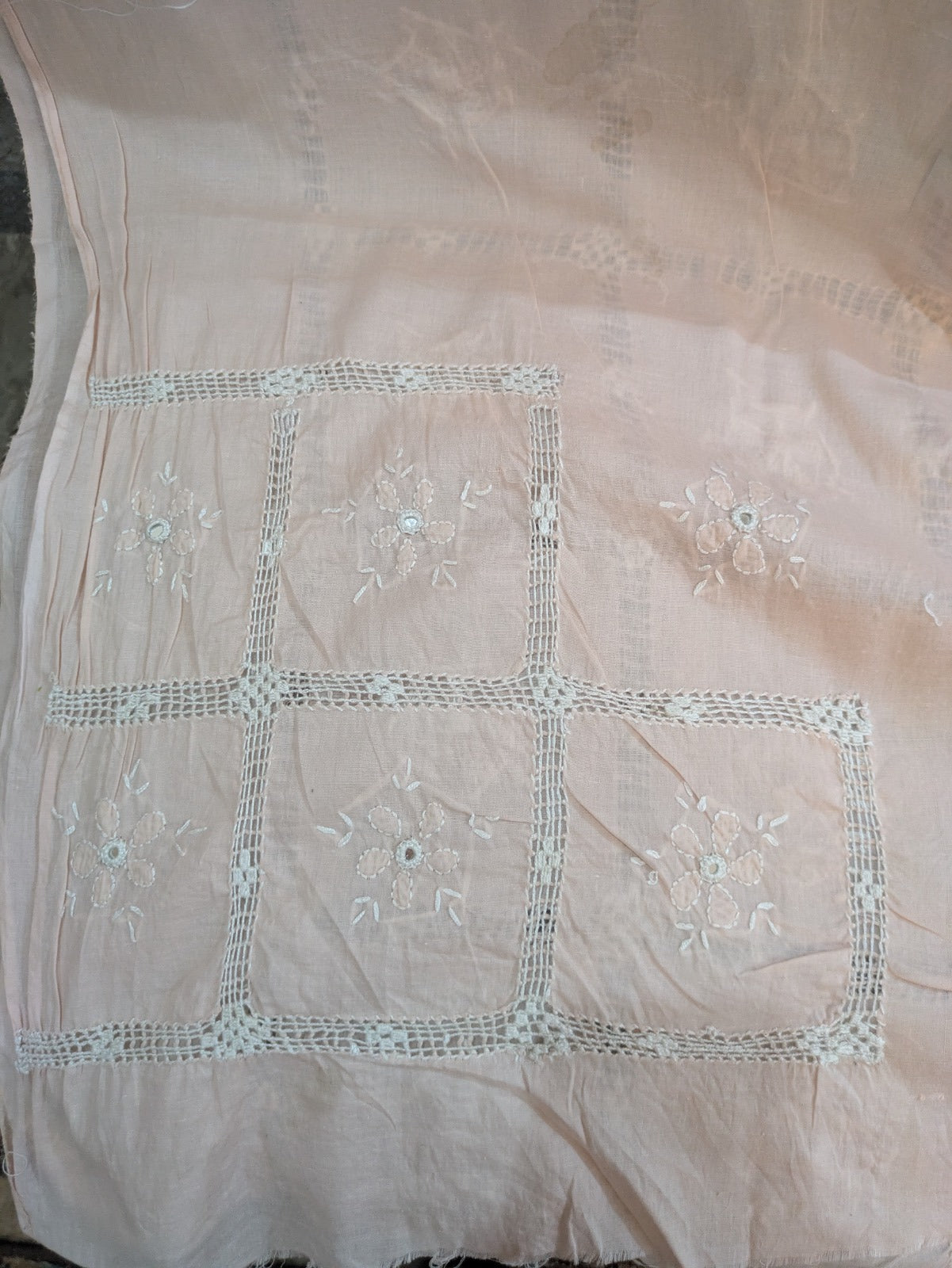 Powder Peach Tarkashi shirt